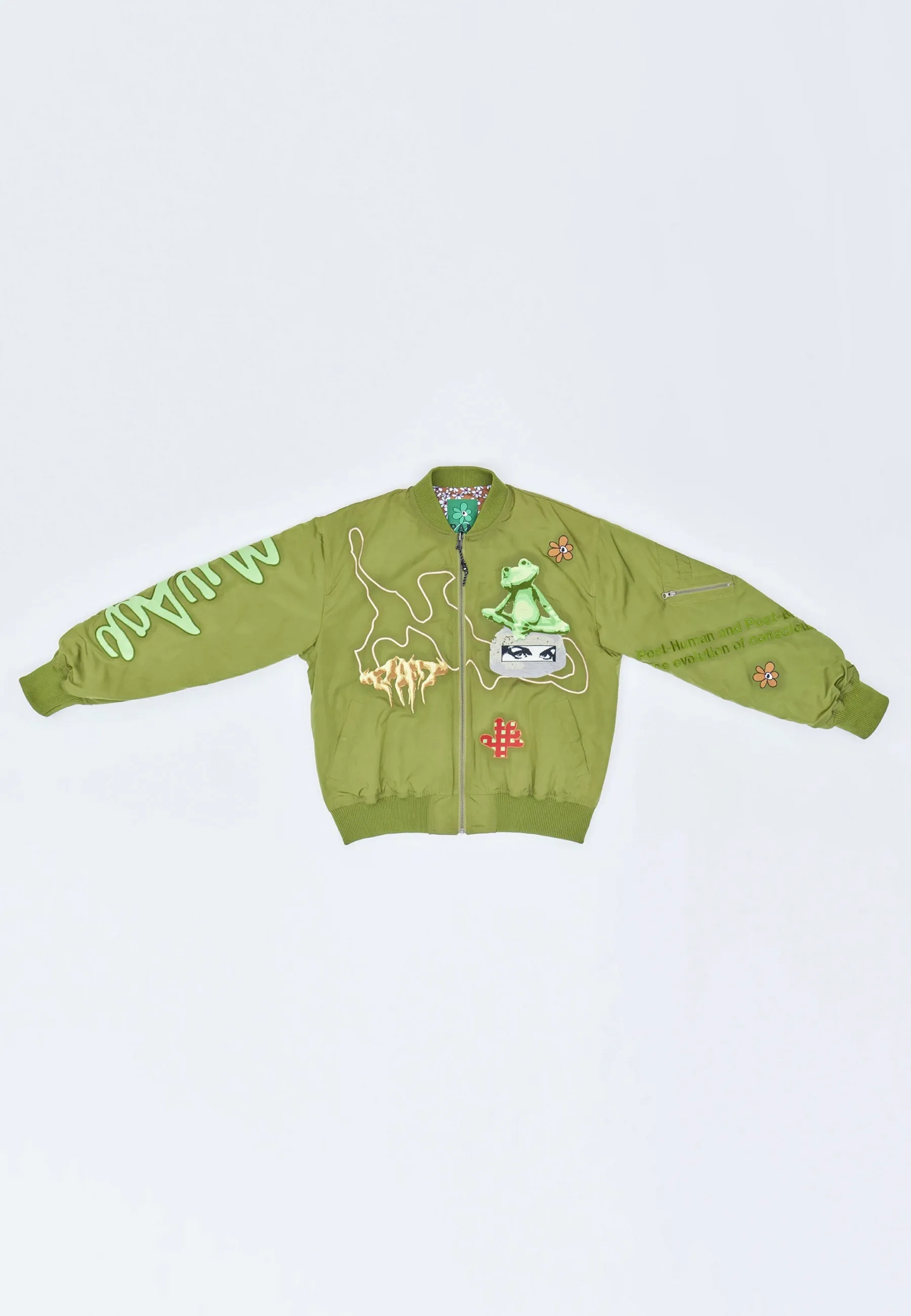 Masters Frog Reversible Bomber Jacket - multi