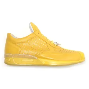 Mauri Cherry M770 Nappa & Croc Sneakers Yellow (Special Order)