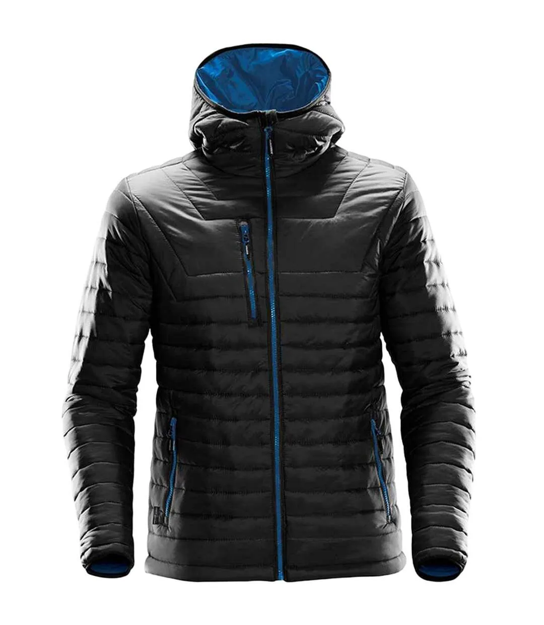 Mens gravity thermal shell black/marine blue Stormtech