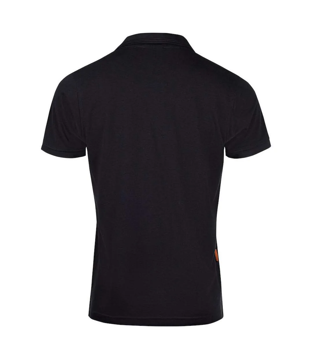 Mens plain polo shirt black Jobman