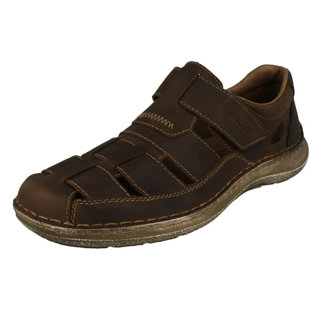 Mens Rieker Traditional Extra Wide Casual Sandals 03078