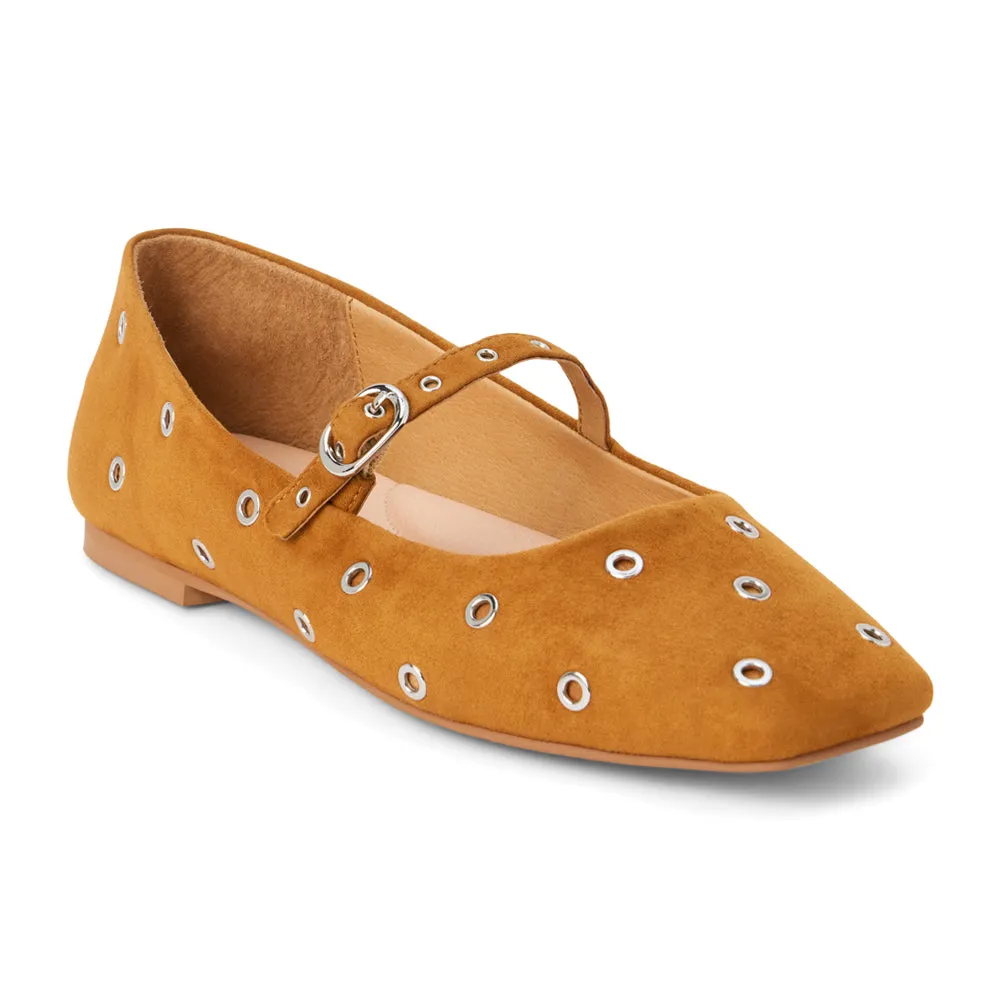 Mick Studded Mary Jane Flats