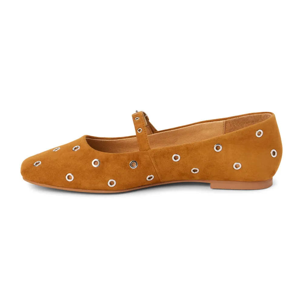 Mick Studded Mary Jane Flats