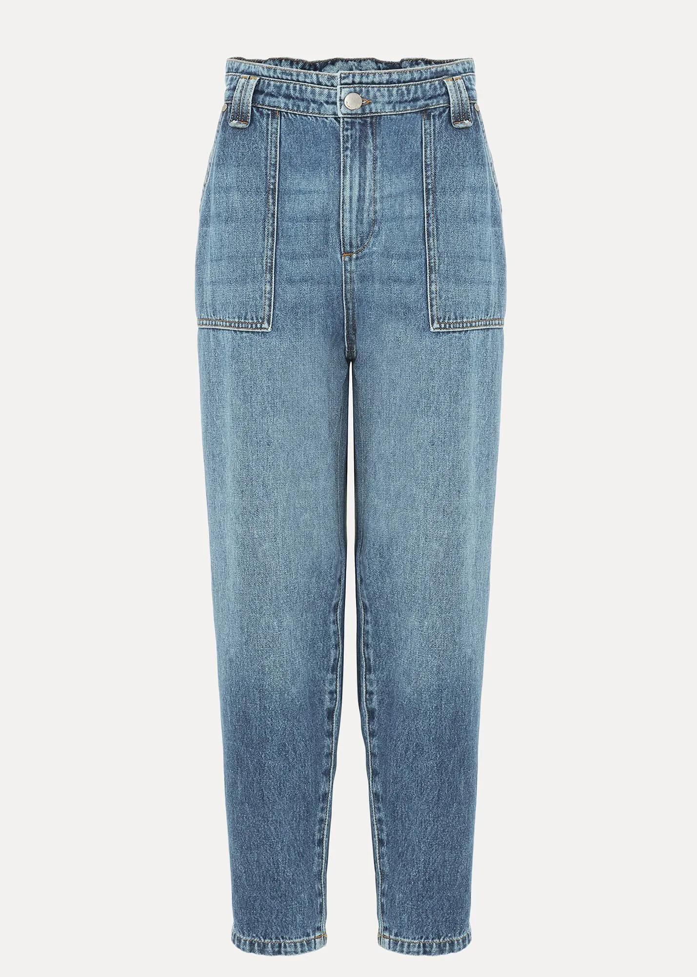 Nadina Paper Bag Waist Jean