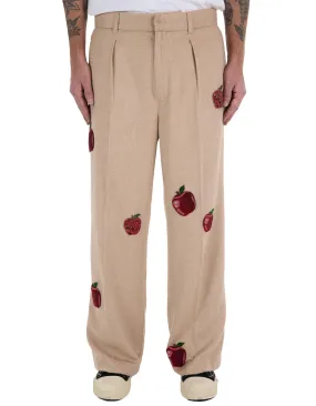 NAHMIAS | APPLE WIDE BAGGY TROUSERS