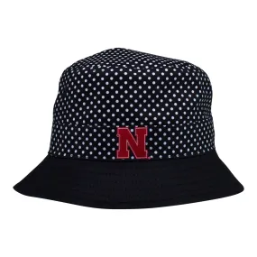 Nebraska Pin Dot Bucket Hat