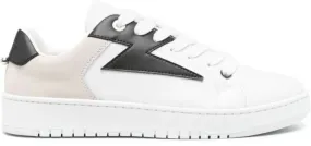 Neil Barrett Duran leather sneakers White