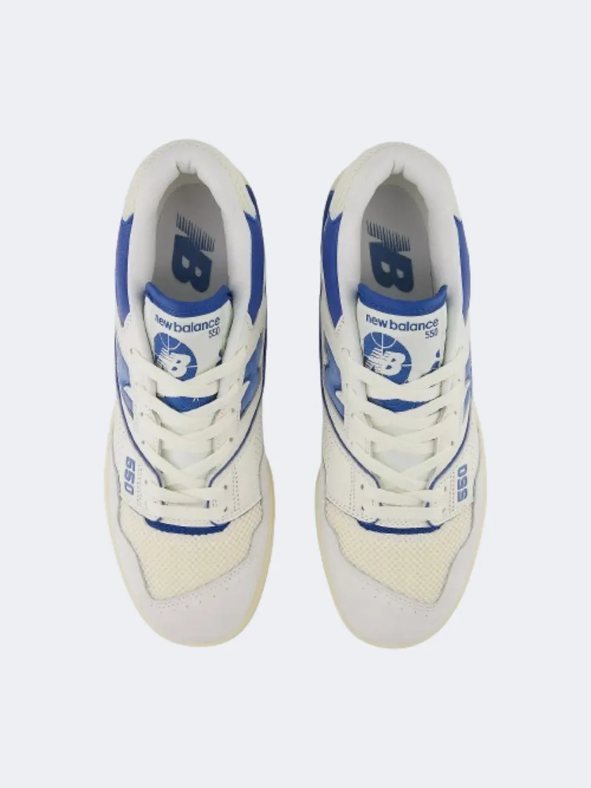 New Balance 550 Unisex Lifestyle Shoes White/Blue