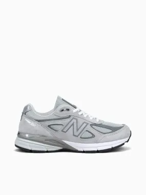 New Balance 990v4 Grey Suede