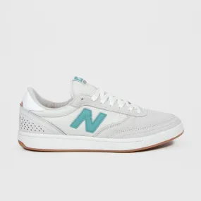 New Balance Numeric - 440 Shoes - Light Grey / Teal