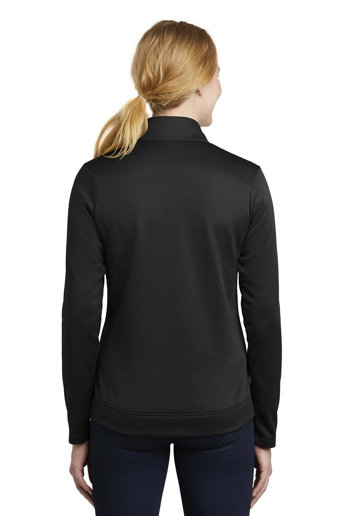 Nike Ladies ThermaFIT FullZip Fleece NKAH6260 Black