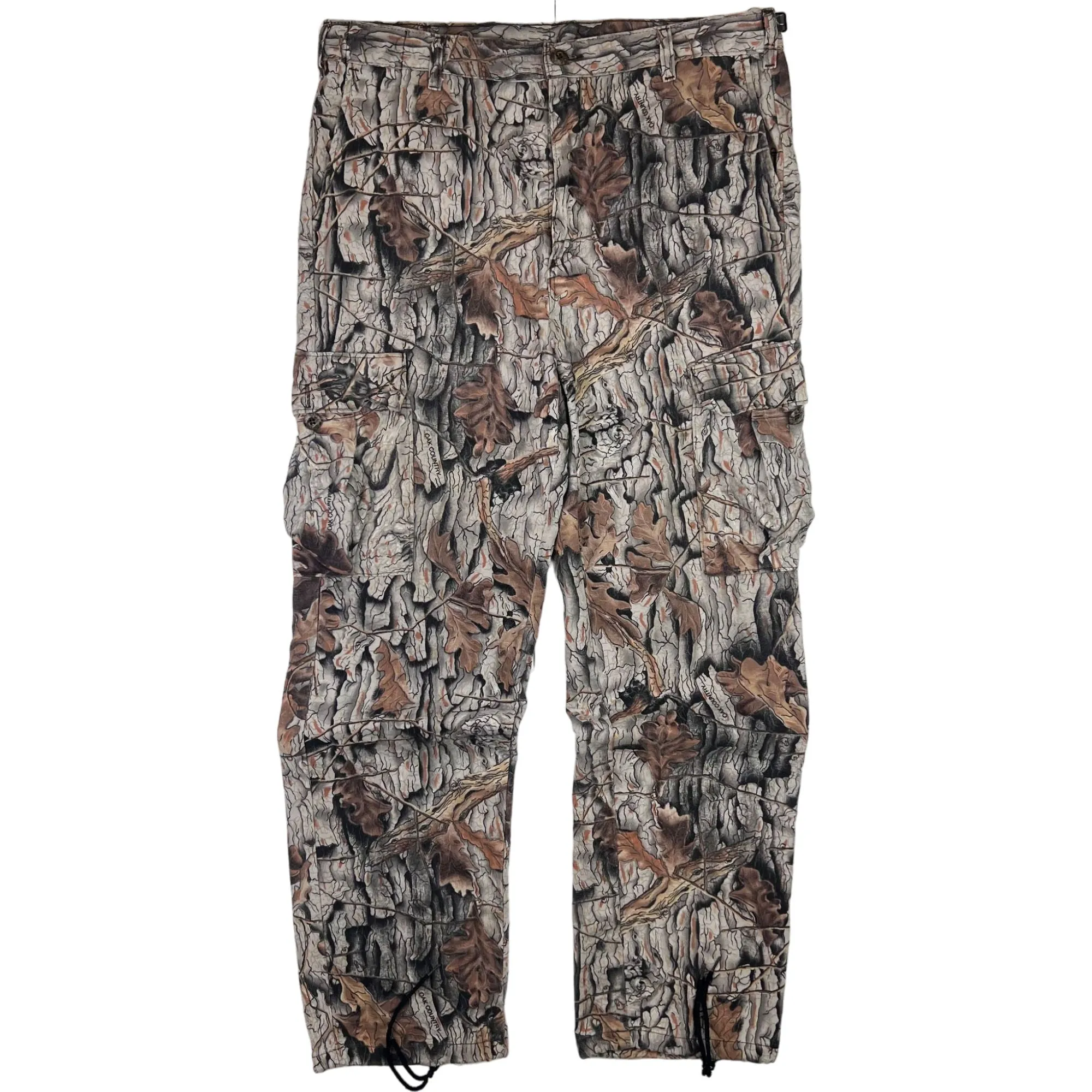 Oak Country Camouflage Real Tree Trousers Mixed Brown