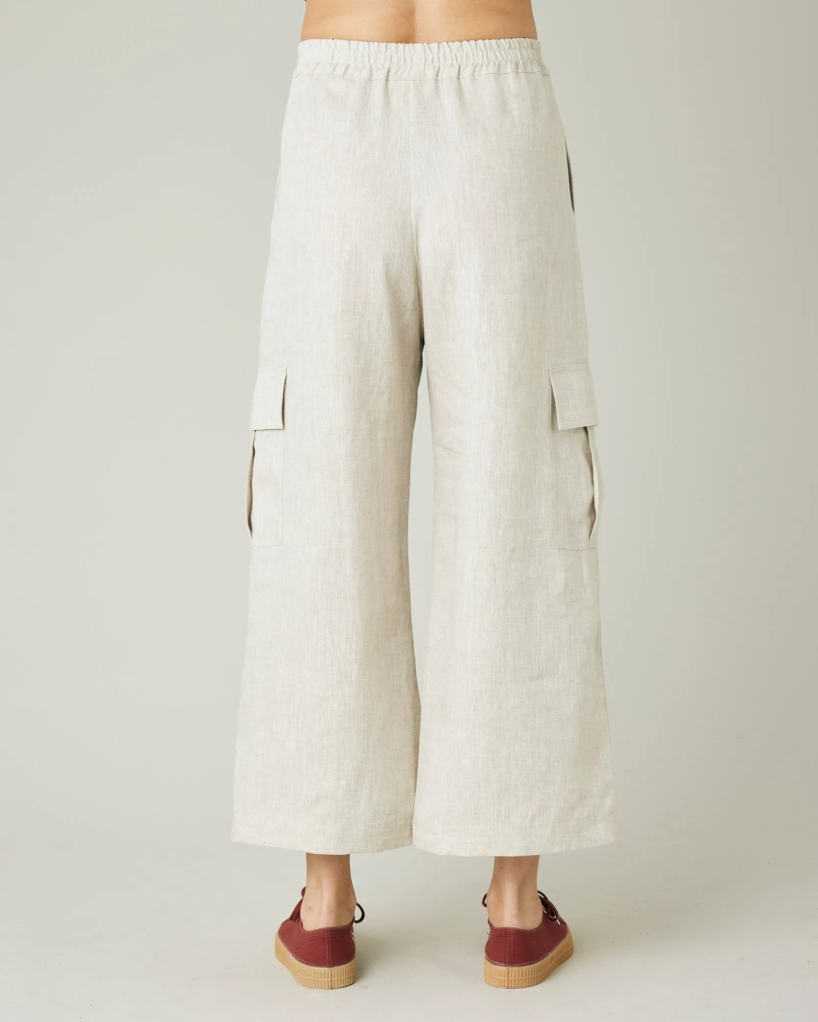 Orla Natural Linen Trousers