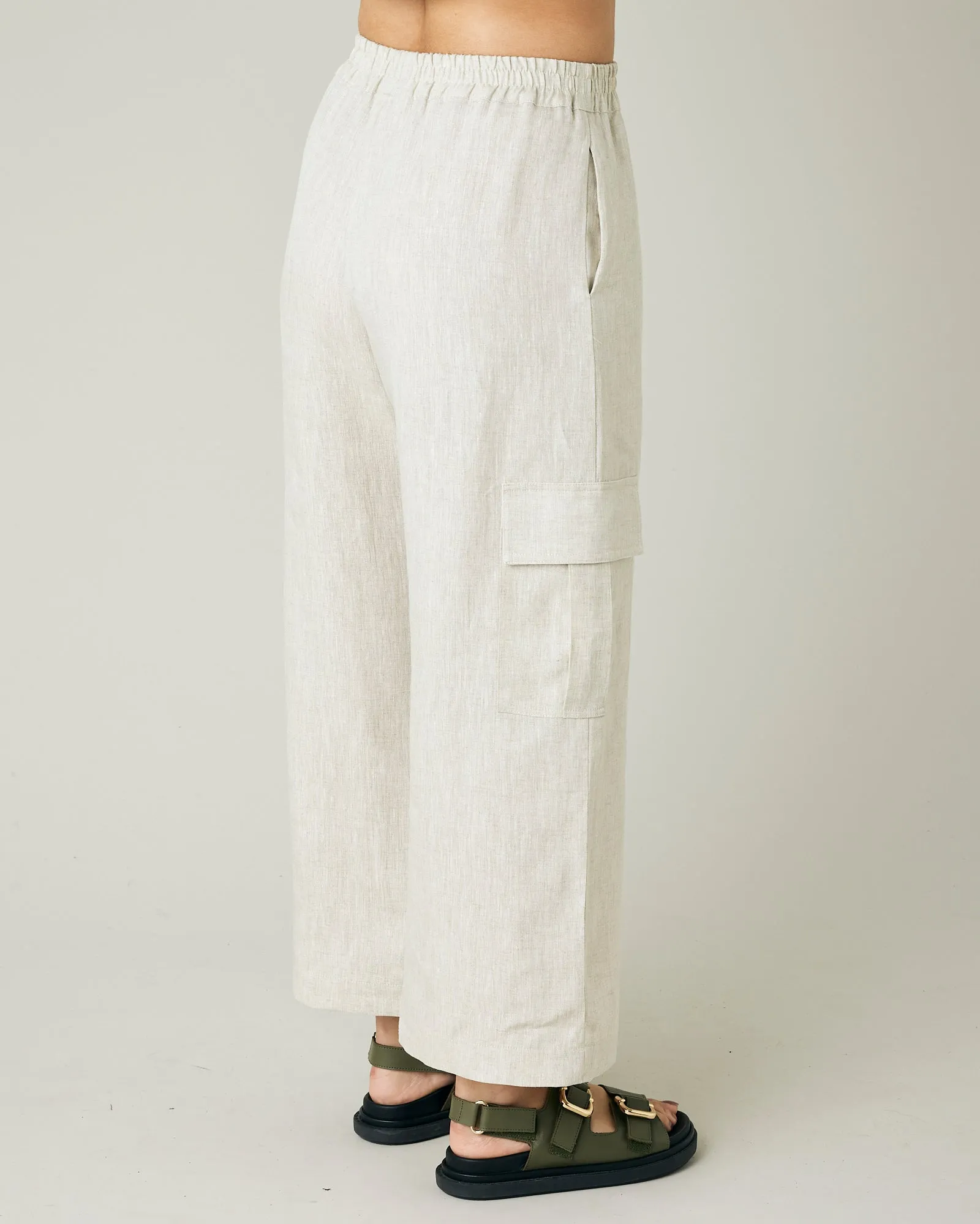 Orla Natural Linen Trousers