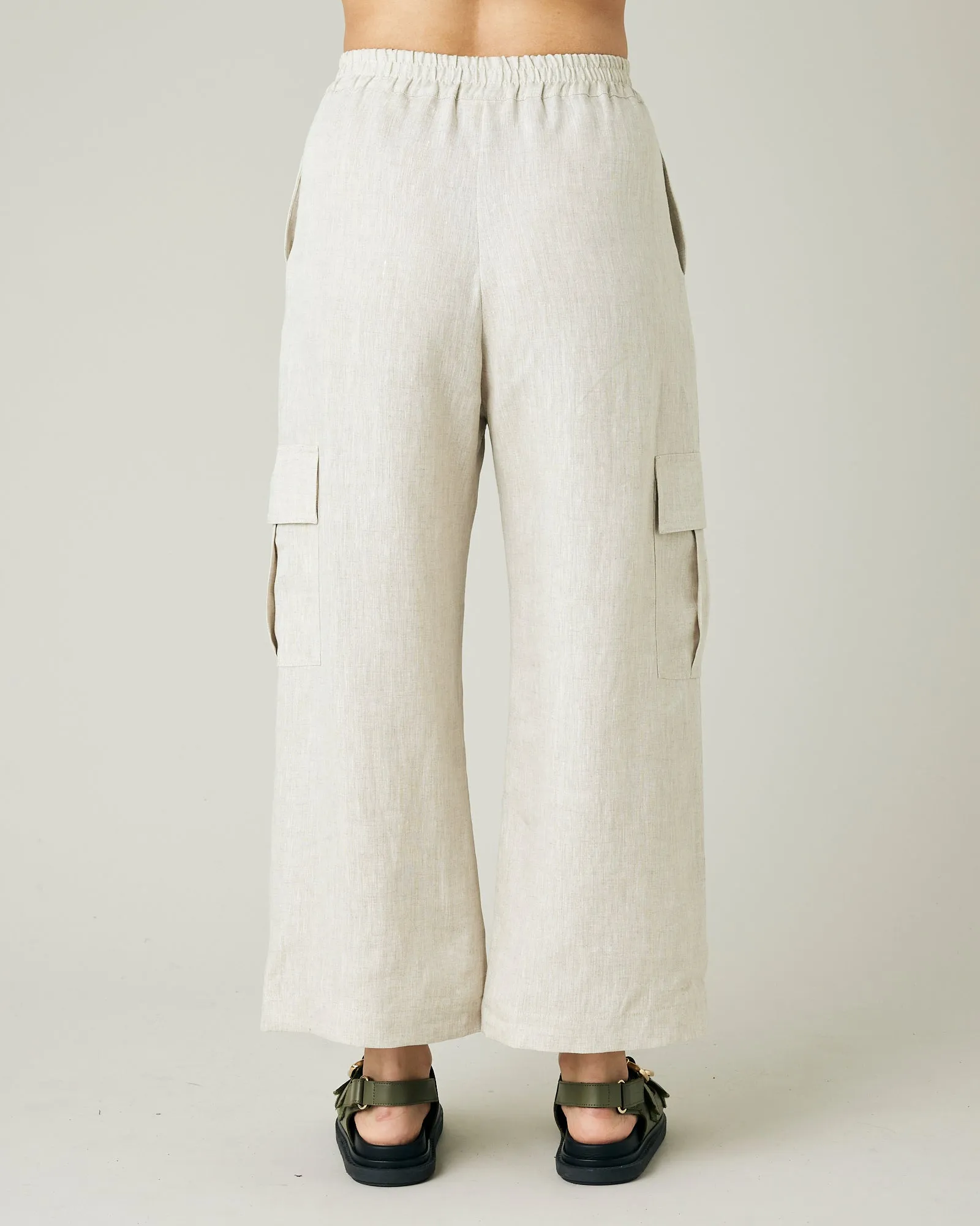 Orla Natural Linen Trousers