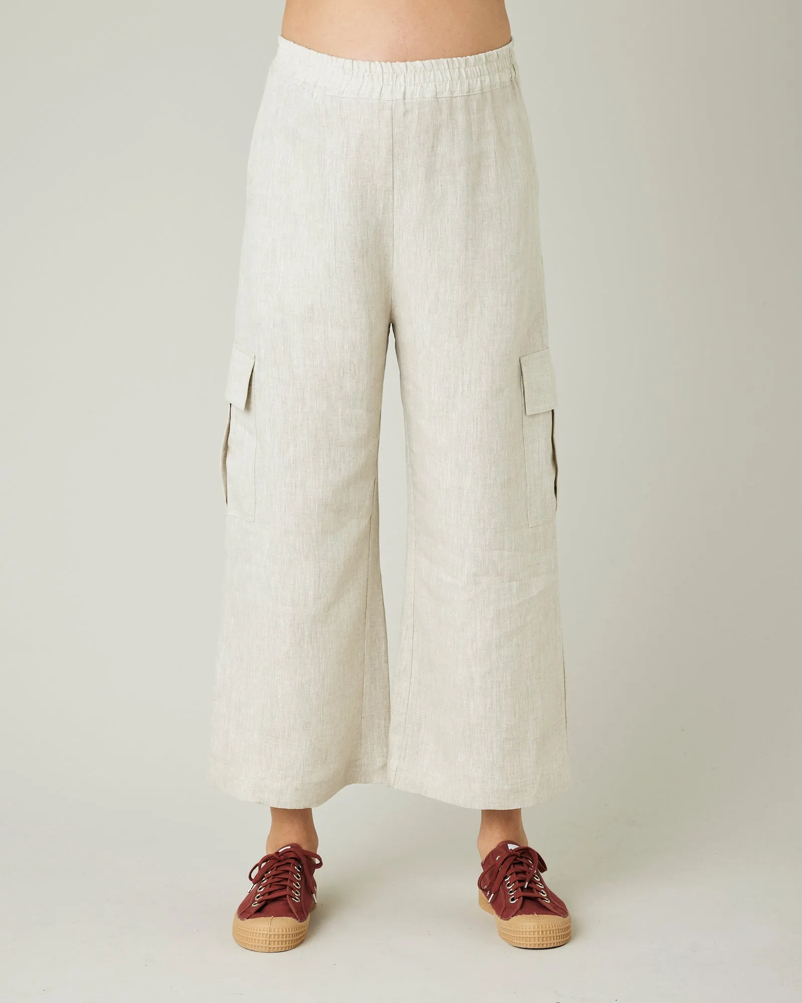 Orla Natural Linen Trousers