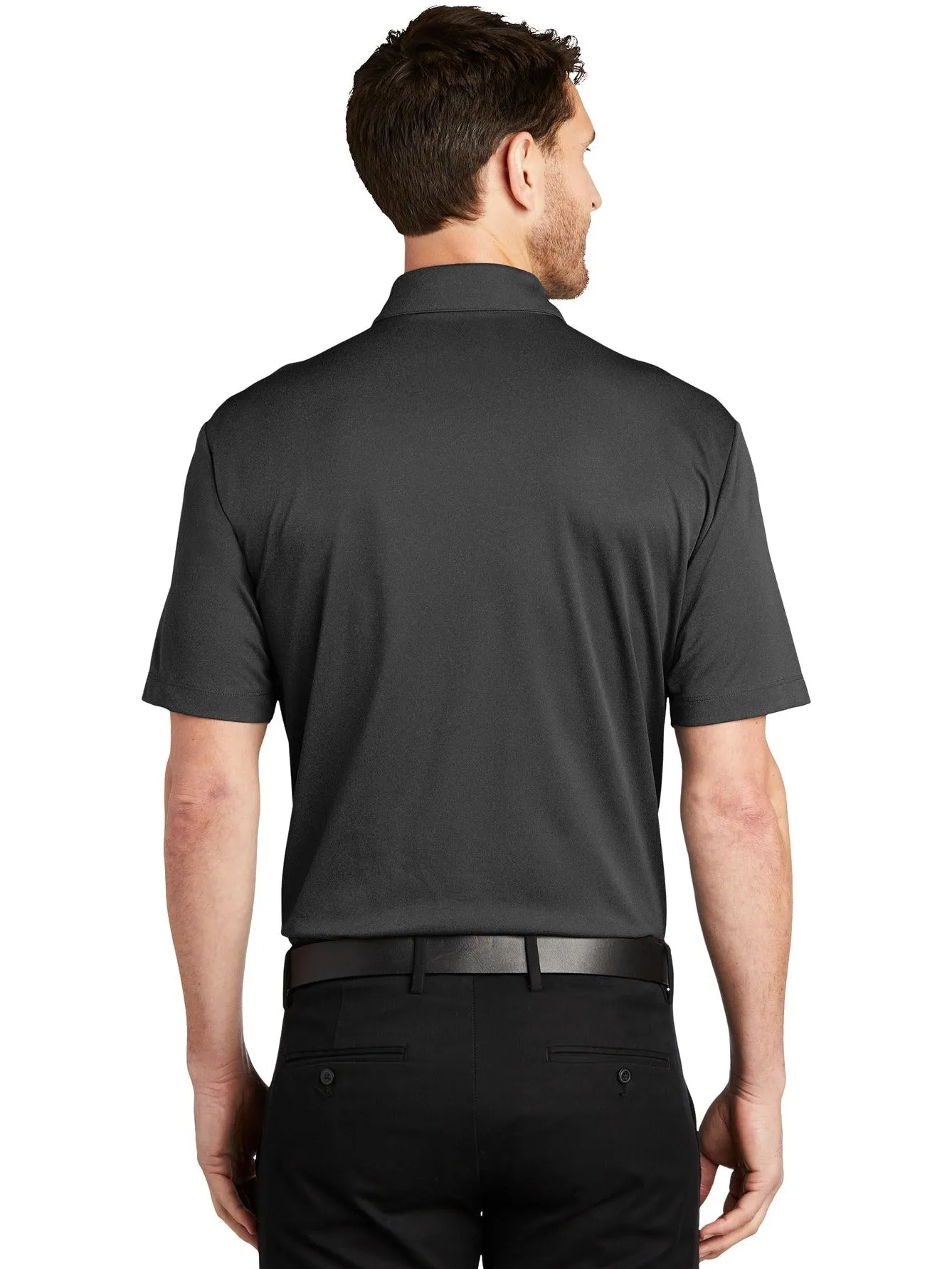 OUTLET-Port AuthorityHeathered Silk TouchPerformance Polo