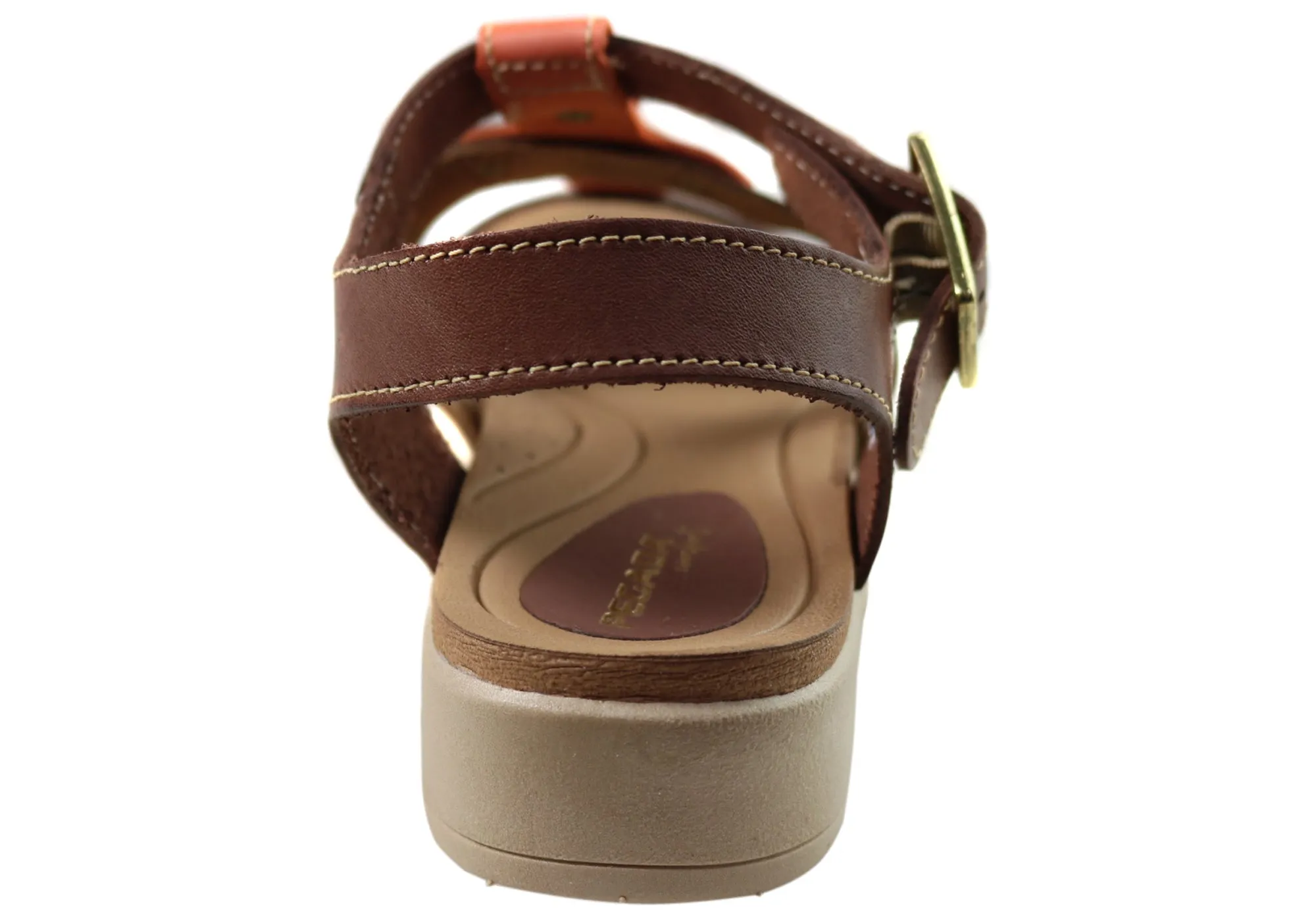 Pegada Atlas Womens Comfortable Leather Sandals Made In Brazil