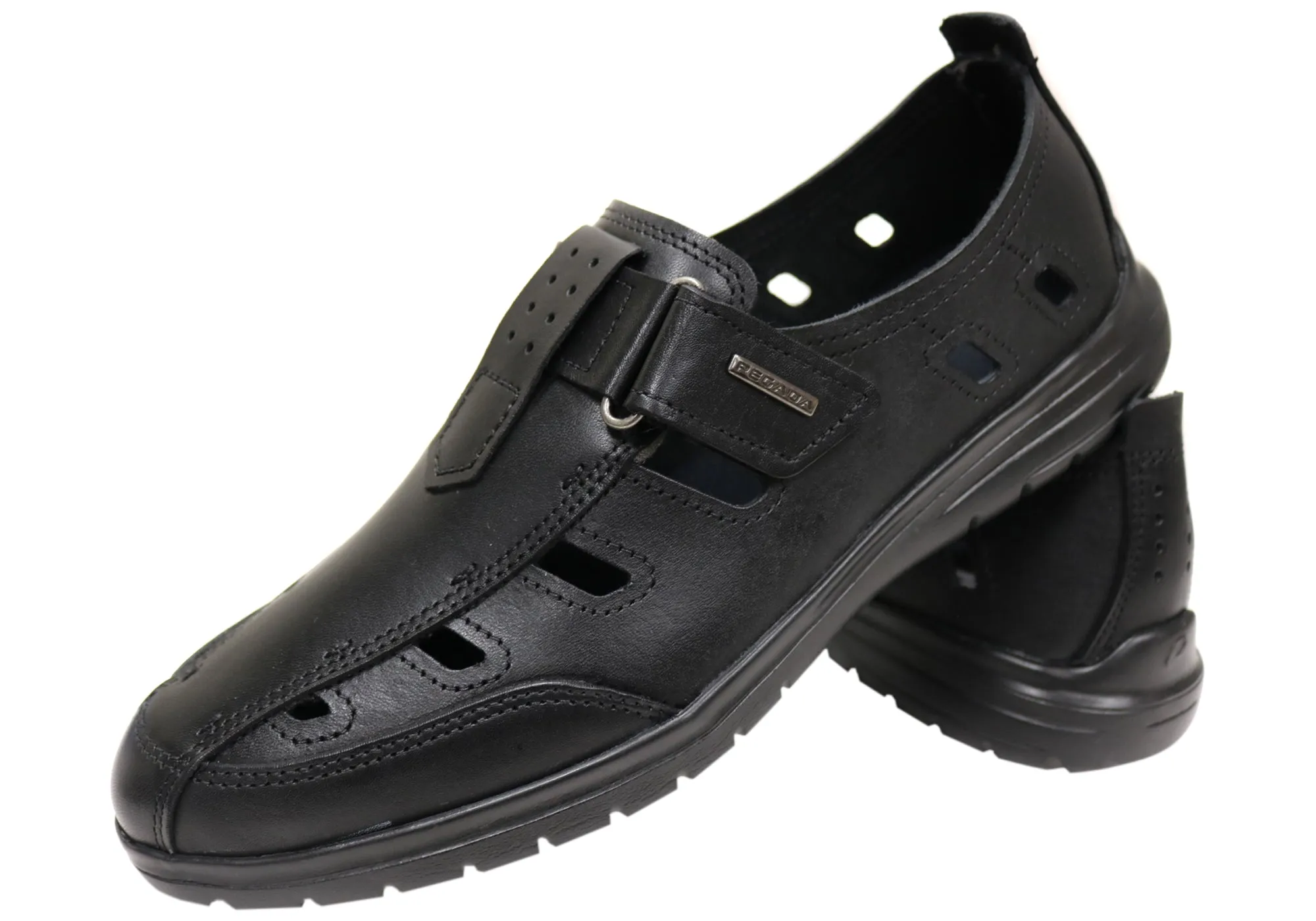 Pegada Ditto Mens Leather Comfortable Shoes Made In Brazil