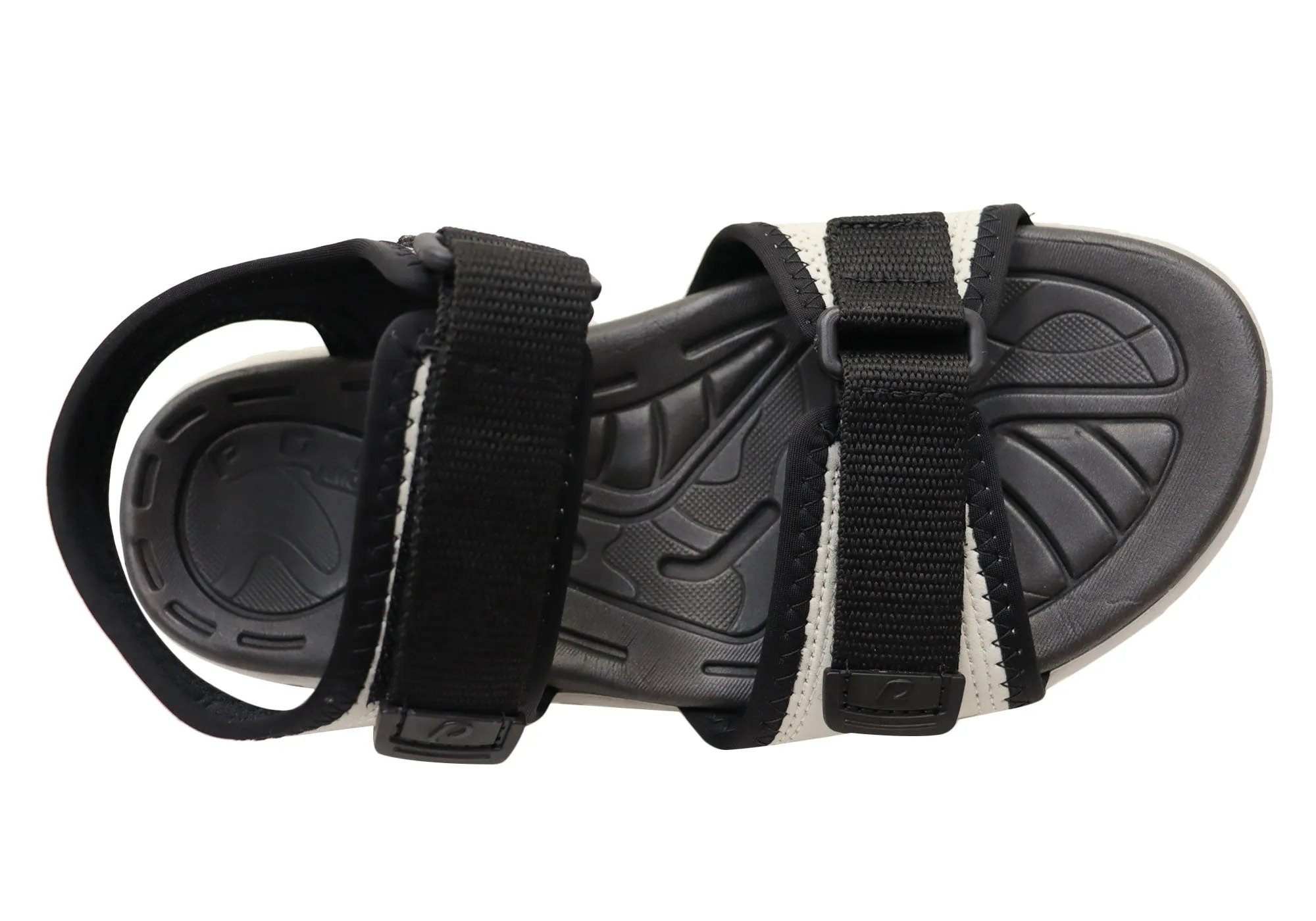 Pegada Saul Mens Comfortable Adjustable Sandals Made In Brazil