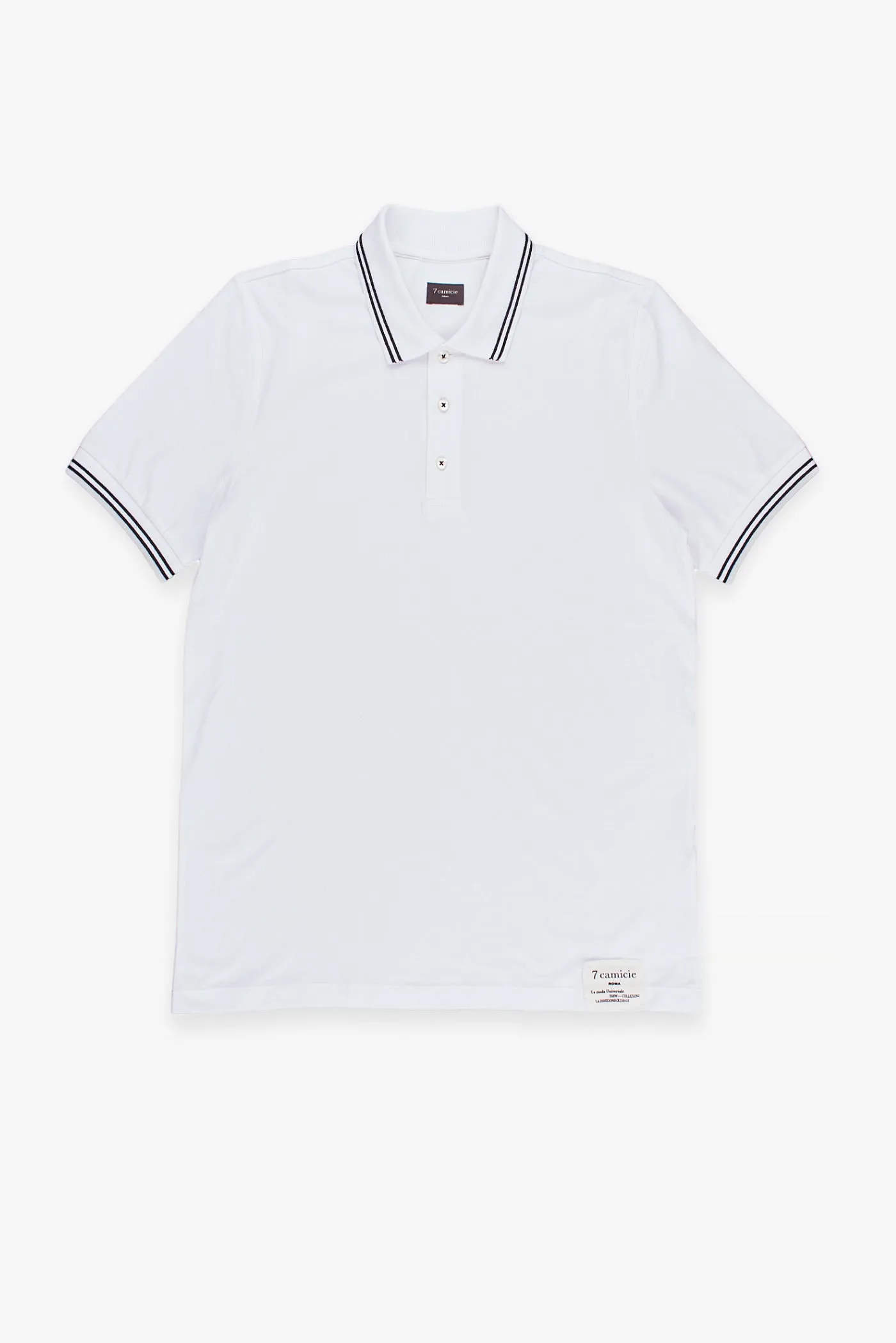 Piquet Man Polo White