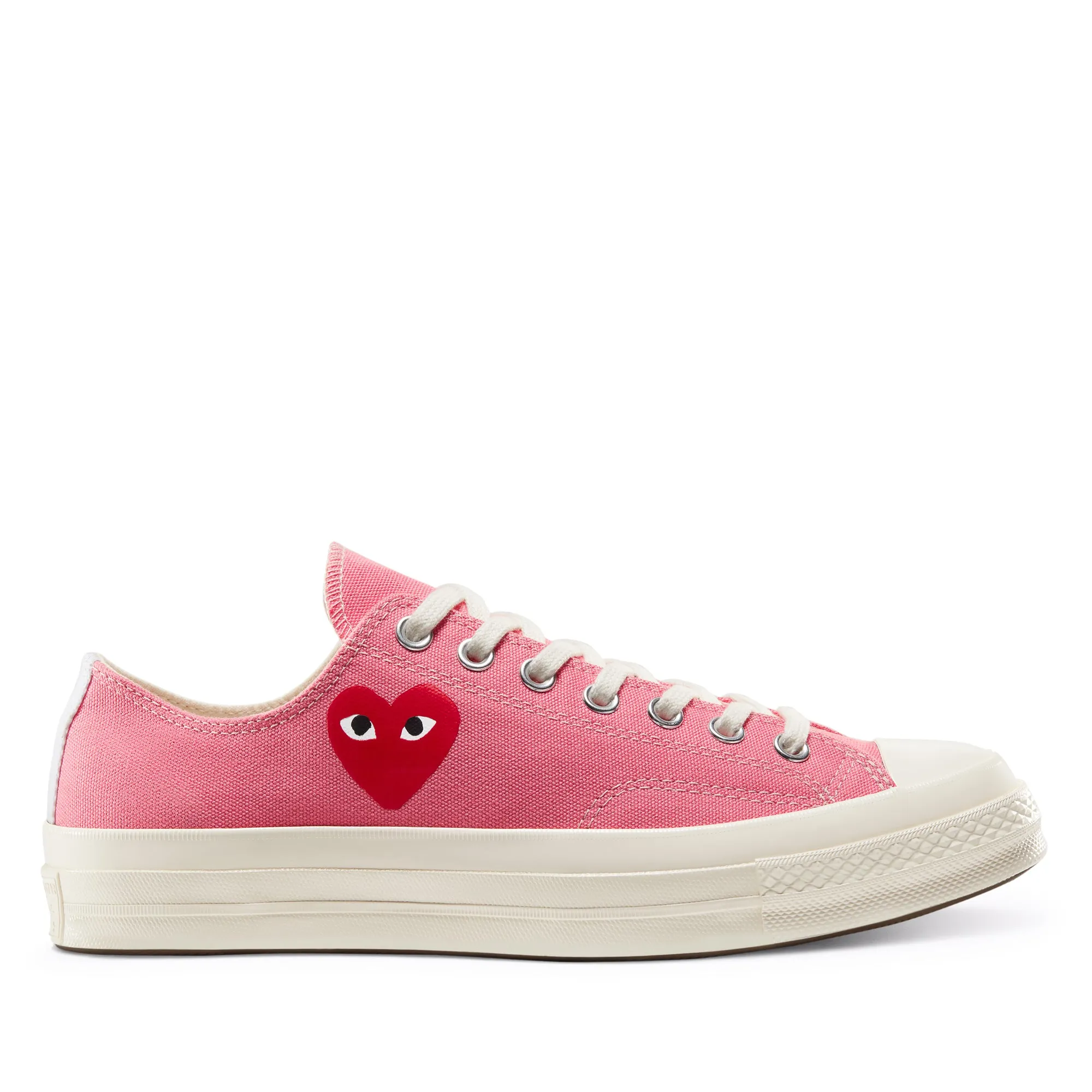 Play Converse Red Heart Chuck ’70 Low Sneakers  Bright Pink