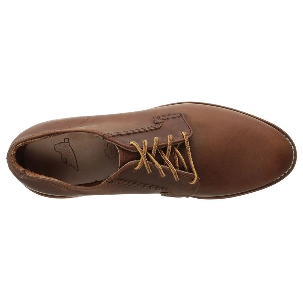 Postman Copper Men's Leather Oxford Shoes