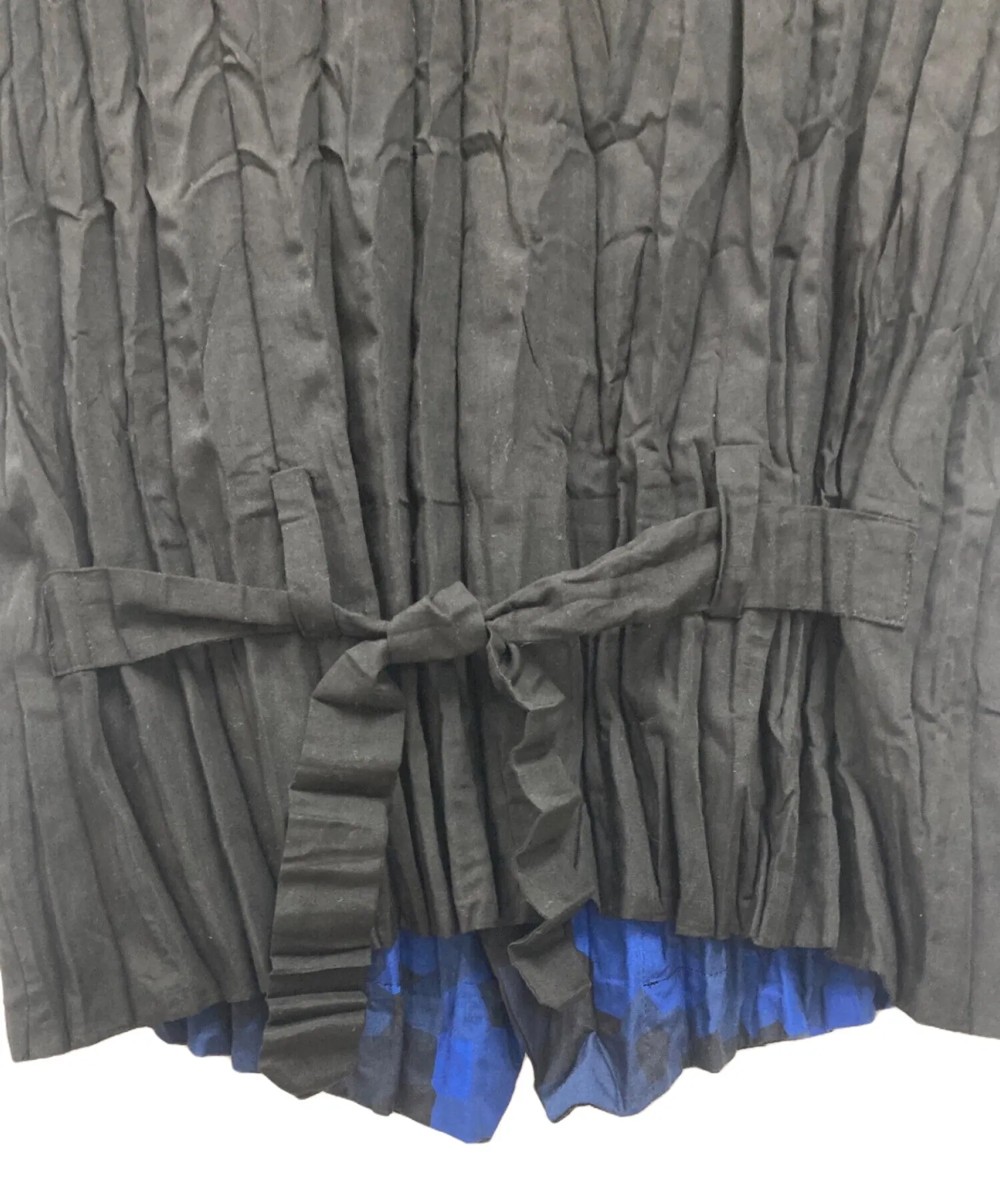 [Pre-owned] ISSEY MIYAKE MEN Pleated reversible vest ME41FE060