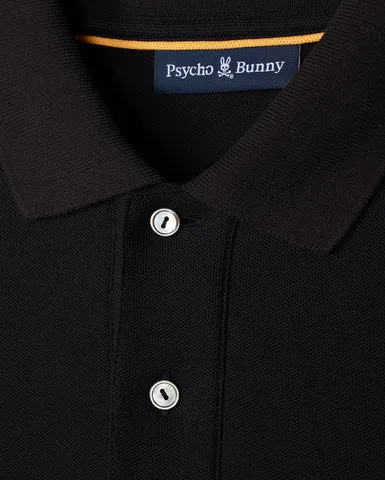 Psycho Bunny Bonham Pique Polo - Black