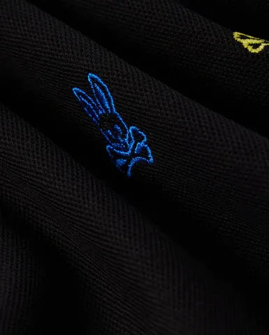 Psycho Bunny Bonham Pique Polo - Black