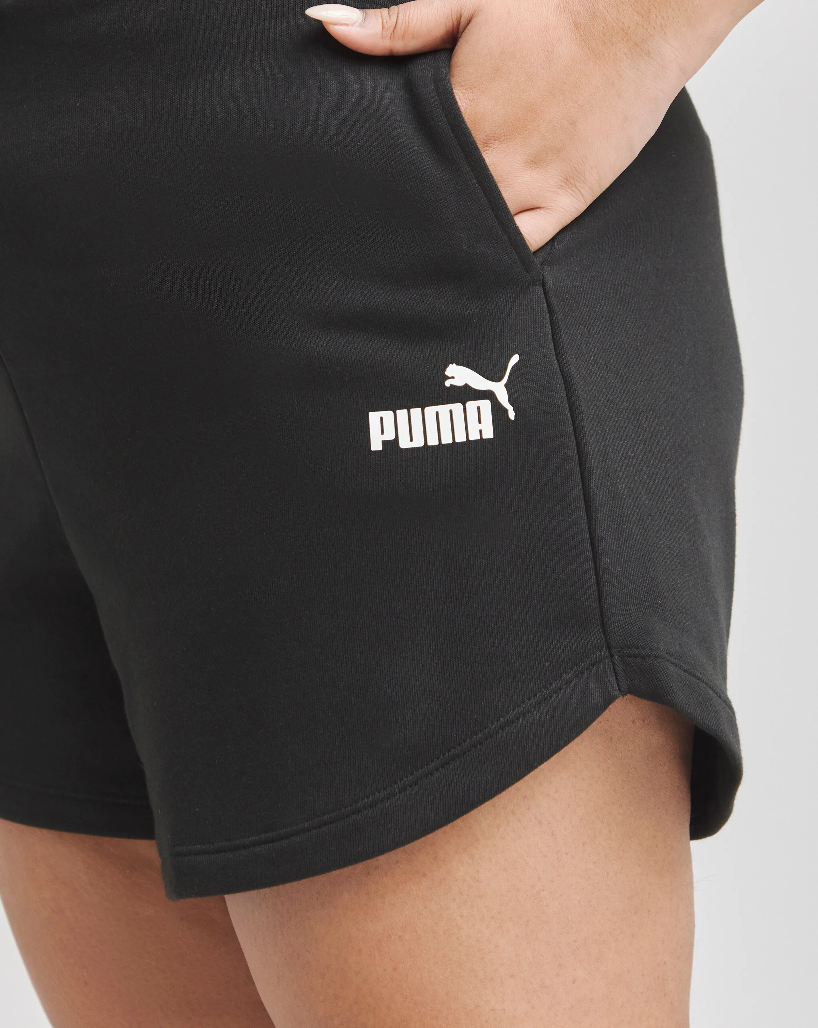 PUMA 5" High Waist Shorts | Simply Be