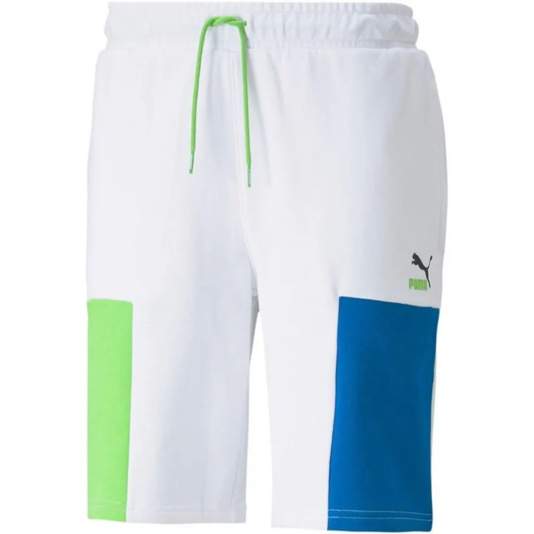 PUMA CLSX SWEATSHORTS TR - Men’s- White ROYAL