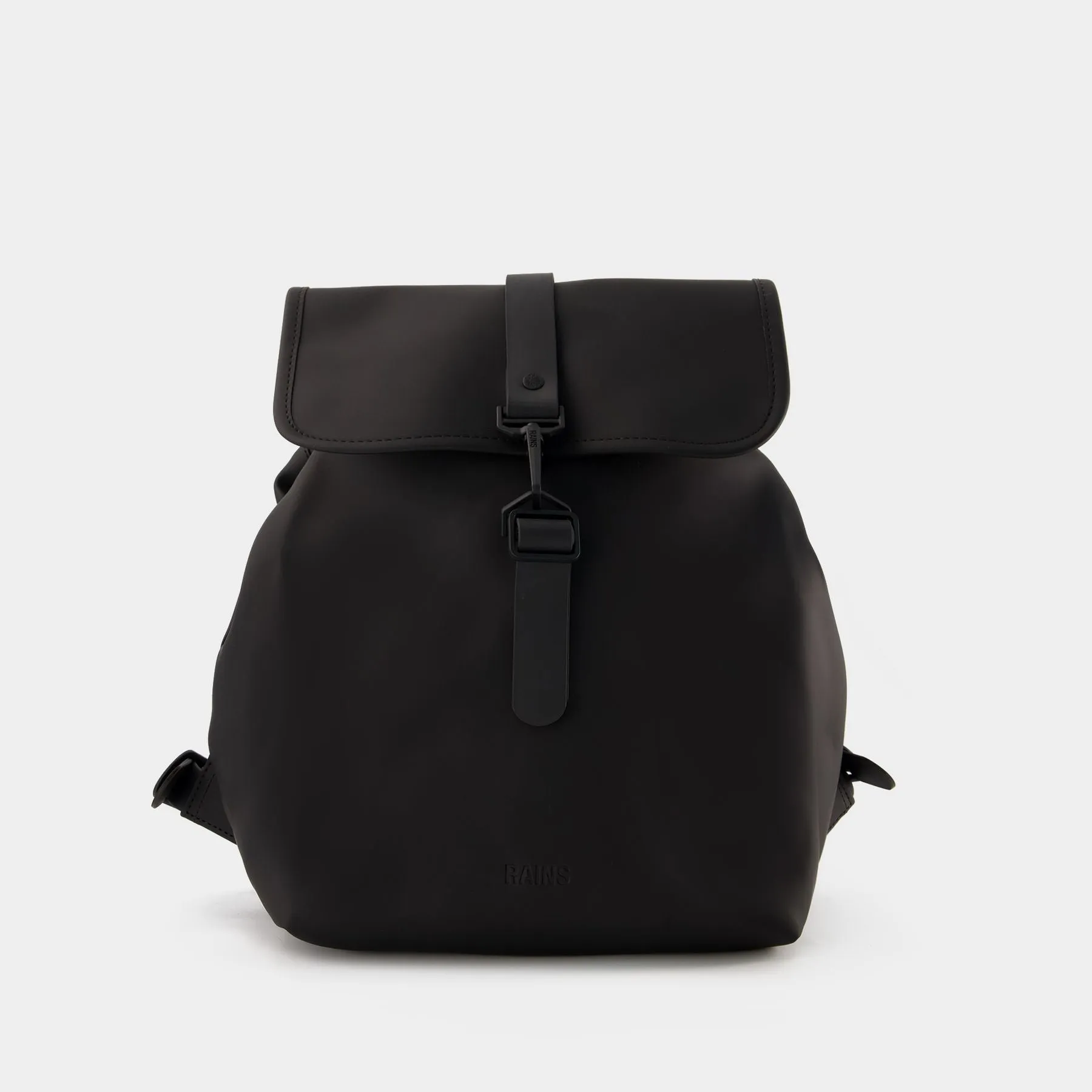 RAINS  Bucket Backpack - Rains - Synthetic - Black