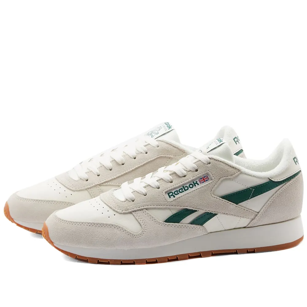 Reebok Classic LeatherDark Green & Chalk