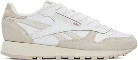 Reebok Classics White & Taupe Classic Sneakers