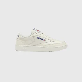 Reebok Club C 85 - Chalk / Chalk / Classic Cobalt