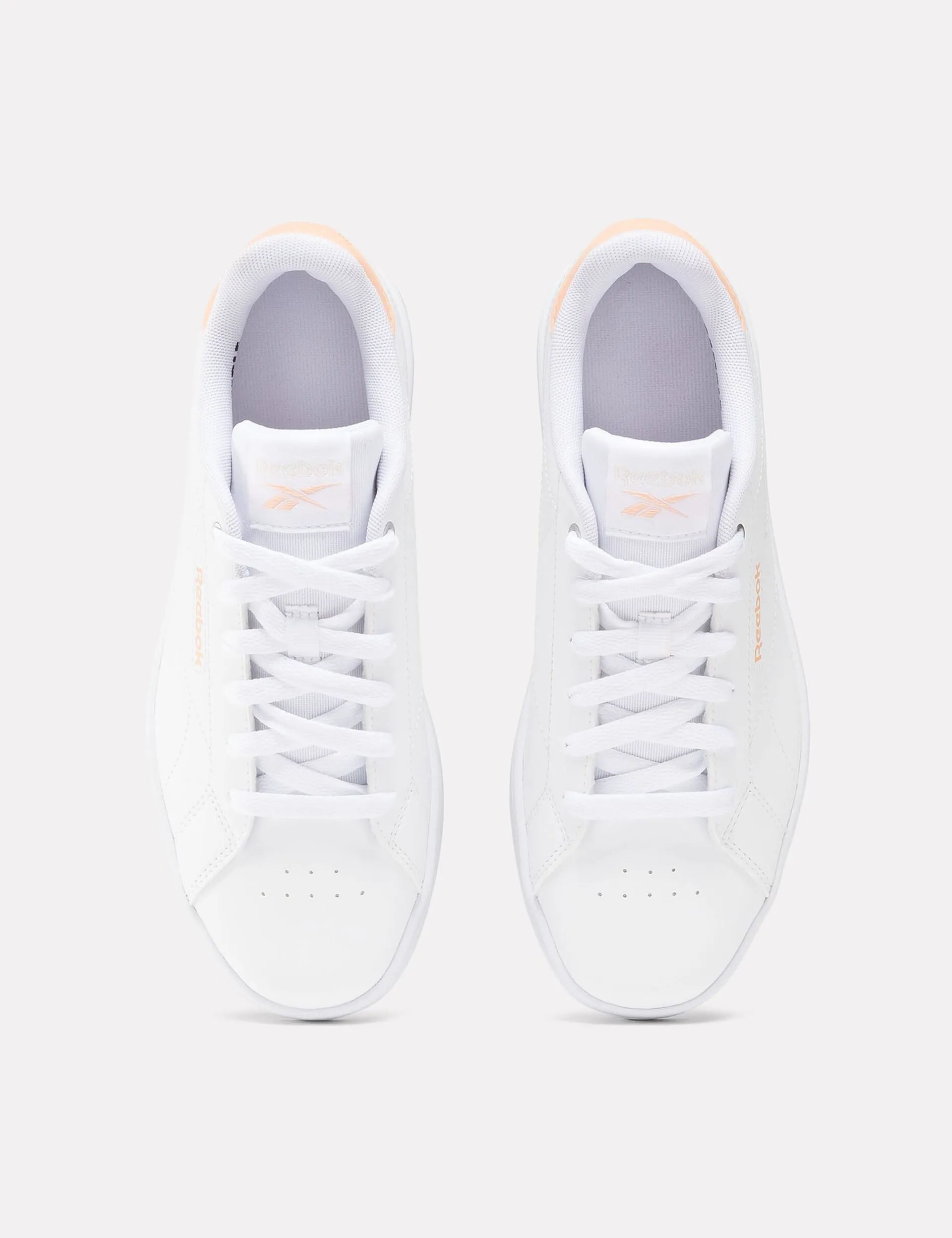 Reebok Court Clean Sneakers - Cloud White/Peach Glow/Blush