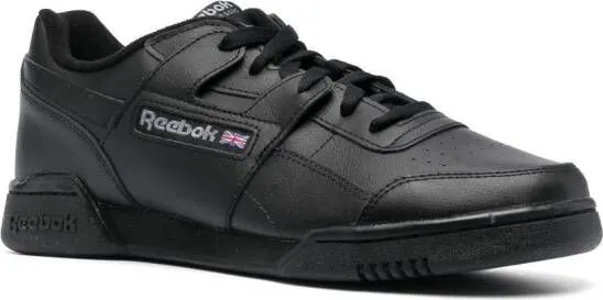 Reebok logo-tag low-top sneakers Black