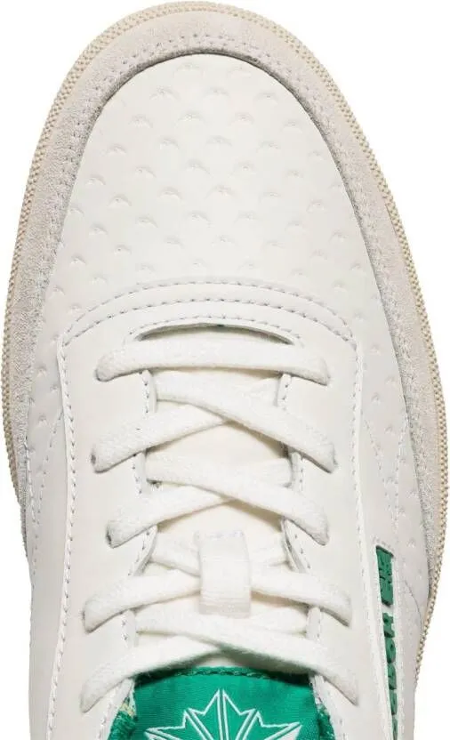 Reebok LTD Club C embossed leather sneakers White