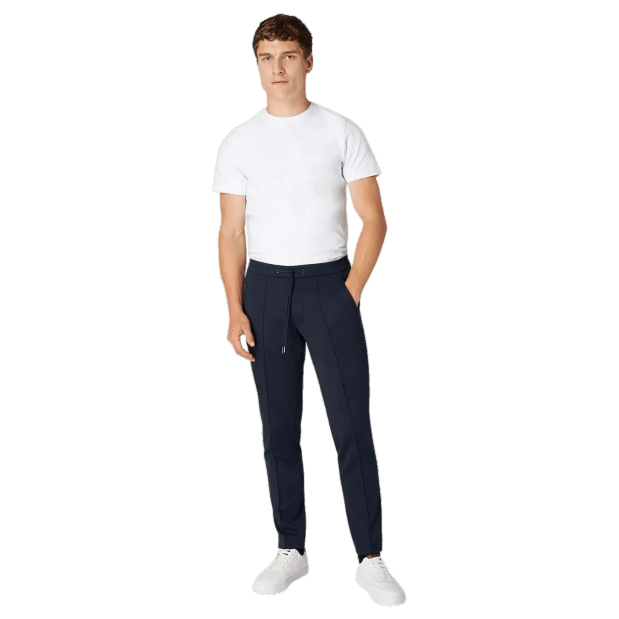 Remus Uomo Drawstring Formal Trousers