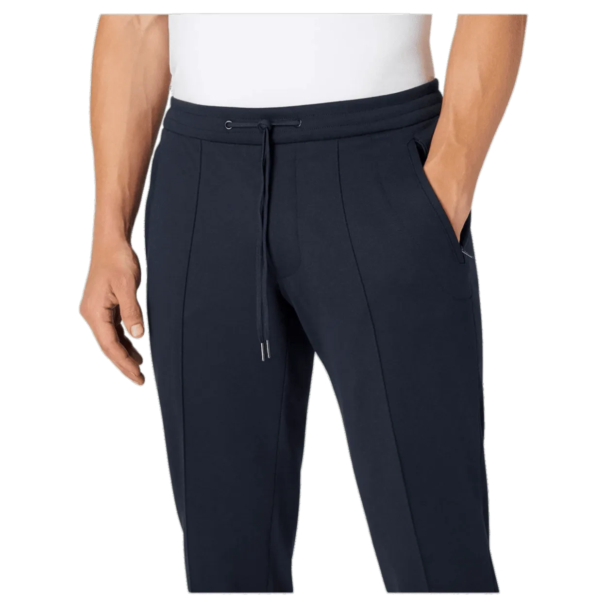 Remus Uomo Drawstring Formal Trousers