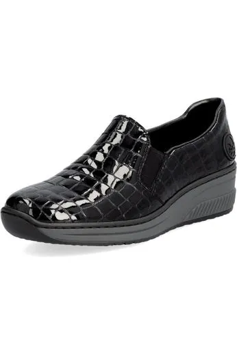 Rieker Ladies Shoes 48752-00 black