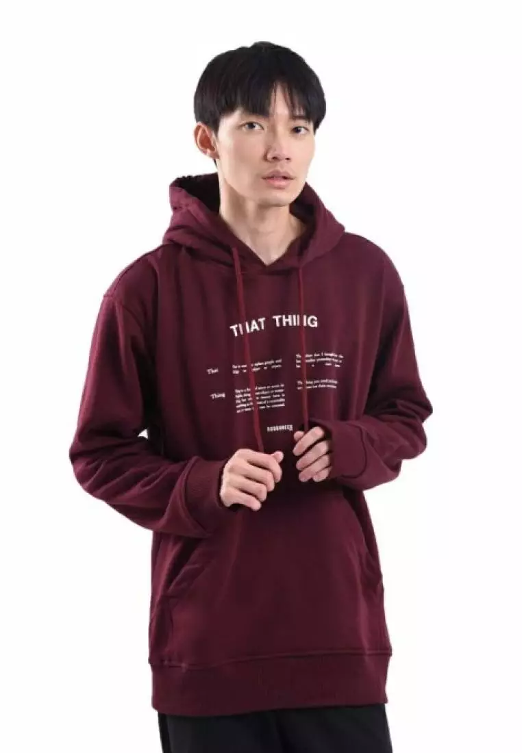 Roughneck 1991 Roughneck H530 Maroon That Thing Hoodie