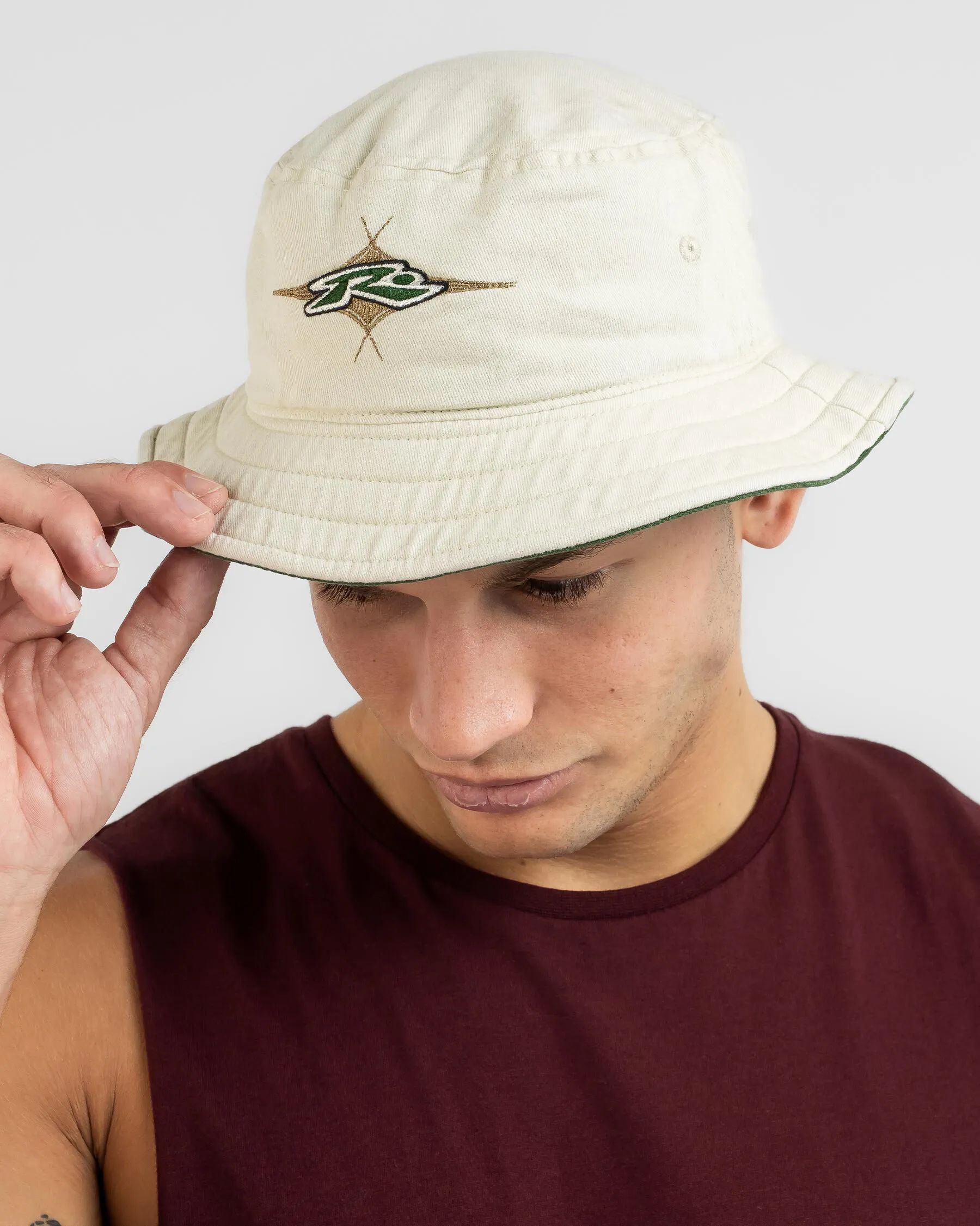 Rusty Fairway Reversible Bucket Hat