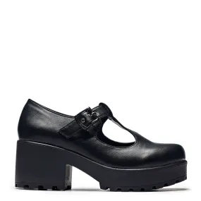 SAI Black Mary Jane Shoes 'Faux Leather Edition'