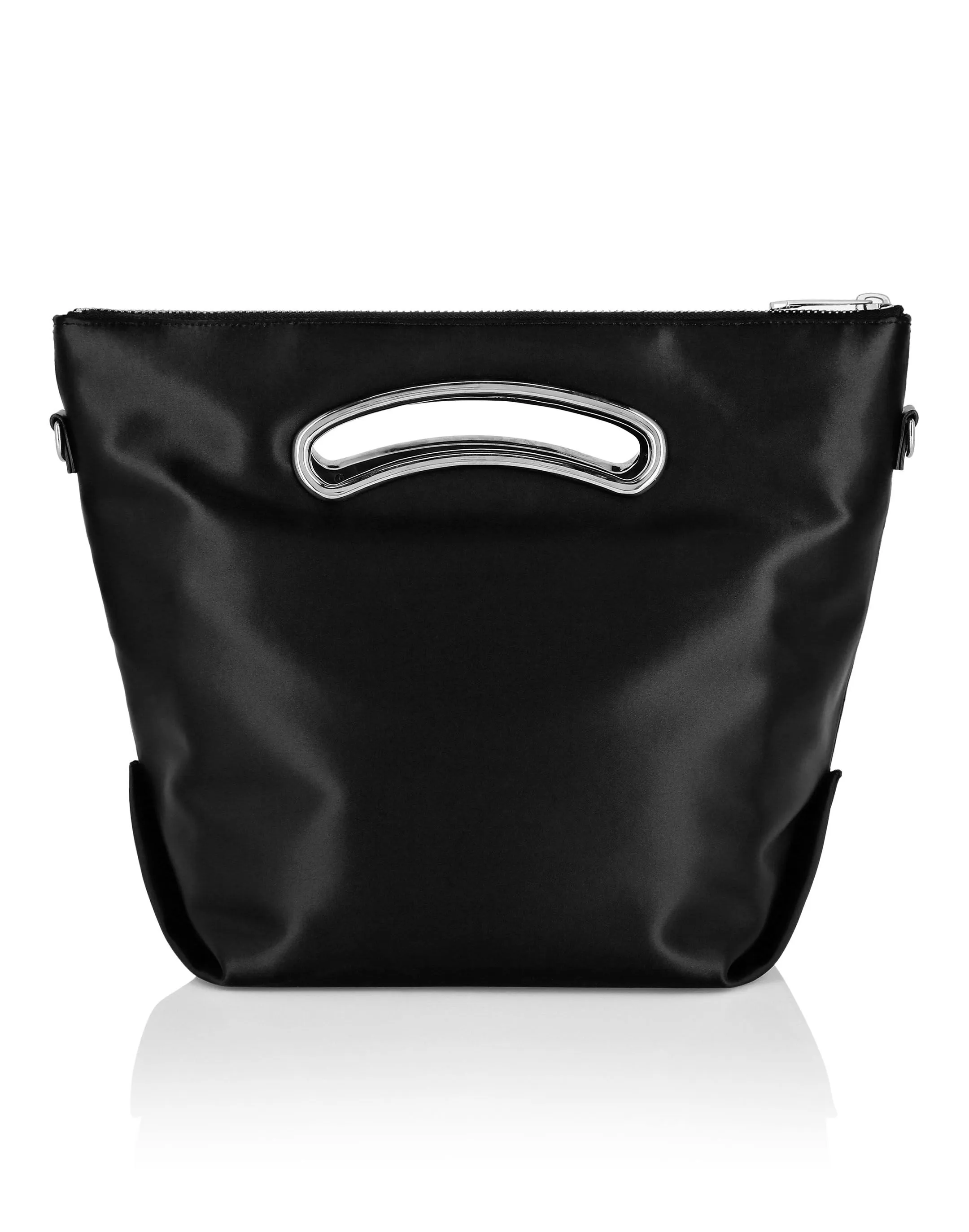 Satin Medium Shoulder Bag