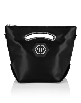 Satin Medium Shoulder Bag