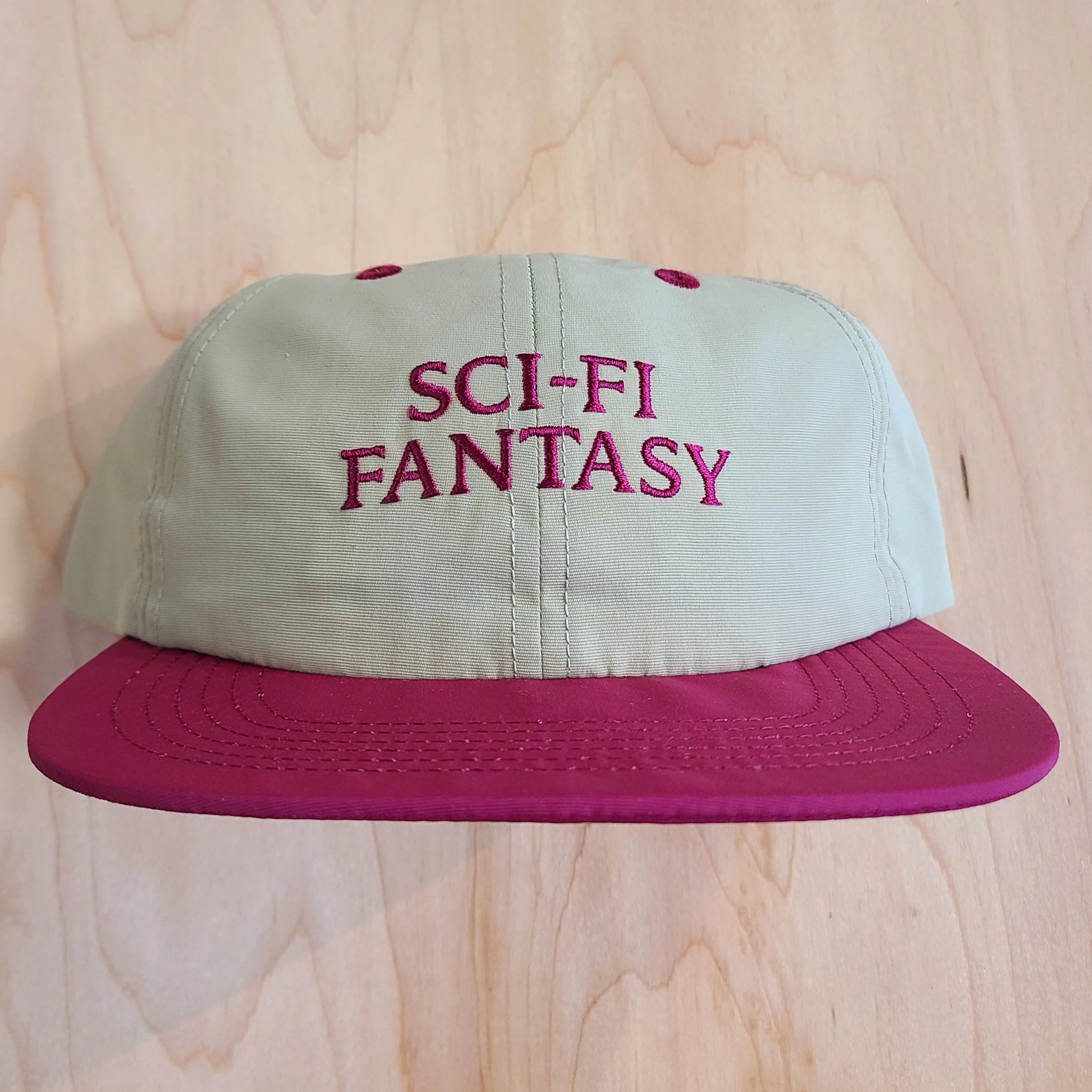 Sci-Fi Fantasy Nylon Logo Hat - Ember