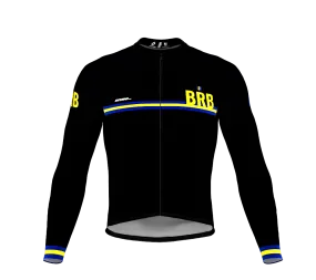 ScudoPro Pro Thermal Long Sleeve Cycling Jersey Country CODE Barbados Black | Men and Women