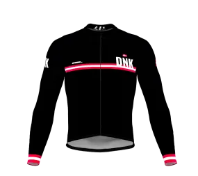 ScudoPro Pro Thermal Long Sleeve Cycling Jersey Country CODE Denmark Black | Men and Women